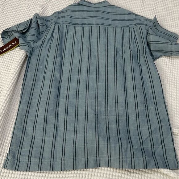 NWT- Cubavera- men’s S. Linen Blend Shirt - Picture 2 of 9